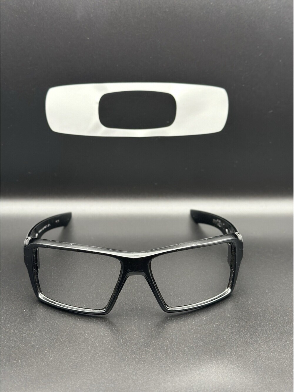 Oakley Eye Patch 2 Polished Black Frame (No Icons)